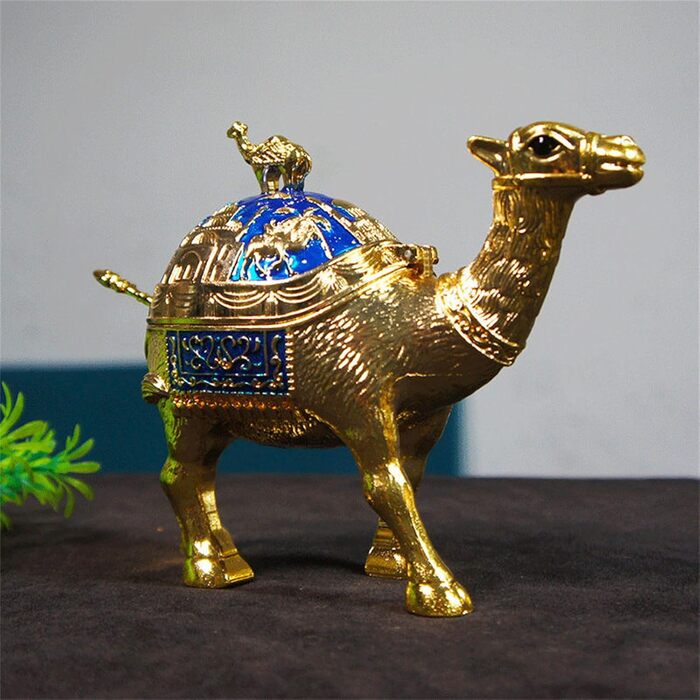 Sugar Bowls, Schmuck (Figurines), Metal Camels, Decorations, Sugar Glass for Kitchen Countertops, Cafe