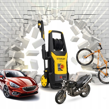 Мийка високого тиску Stanley 2200 Вт 240 бар, шланг 8 м