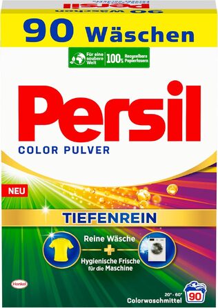 Пральний порошок Persil Color Tiefenrein для кольорових речей, гігієнічна свіжість, 90 прань