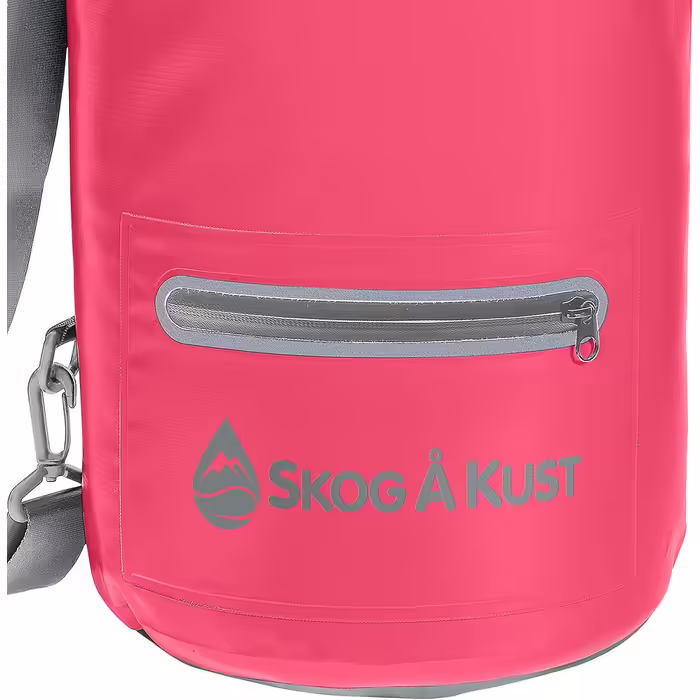 DrySåk Waterproof Floating Dry Bag with Exterior Zippered Pocket | for Kayaking, Rafting, Boating, Swimming, Camping, Hiking, Beach, Fishing | 10L & 20L Sizes