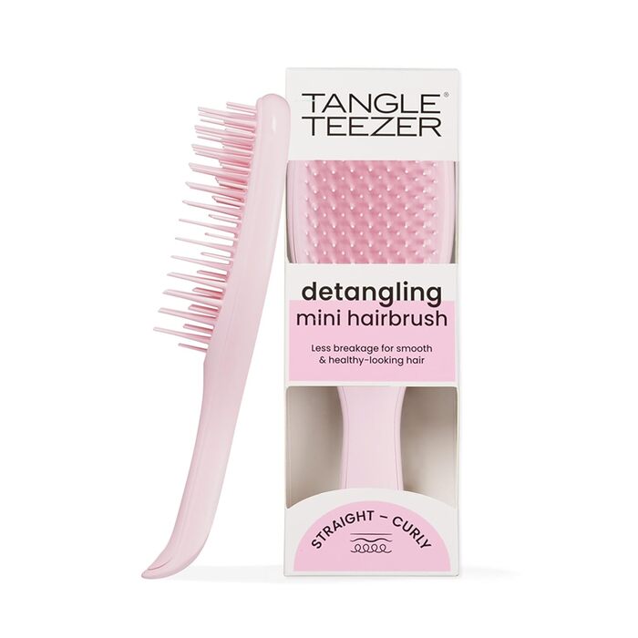 Тізер Тангл Ultimate Detangler: щітка для волосся, розплутує та зменшує пошкодження, міні-щітка для подорожей, маленьких рук та всіх типів волосся, колір Millennial Pink