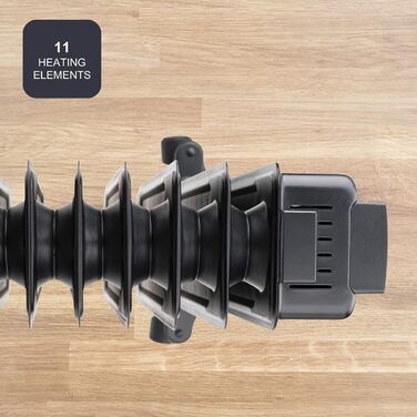 Радіатор масляний BLACK+DECKER BXRA2300E, 2300W, чорний, елегантний дизайн