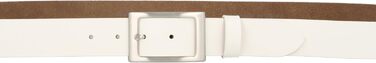 Жіночий ремінь MGM 950-1302 85 Білий - Класичний шкіряний пояс