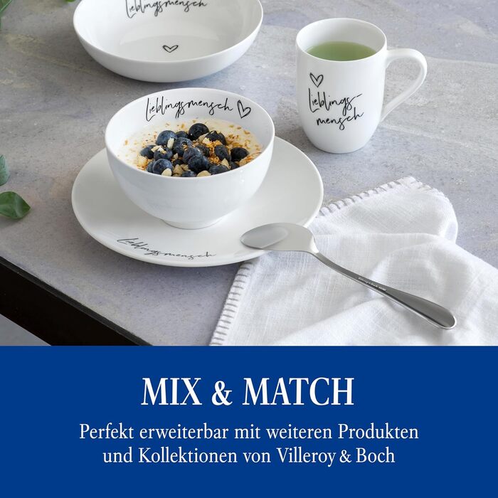 Villeroy & Boch – Oscar Tableware Set, 24 pieces, 6 people, Dishwasher-safe, Stainless Steel, Cutlery Set, Dinner Cutlery, Knife Fork Spoon Set, Cutlery Set, Stainless Steel Cutlery, Stainless Steel