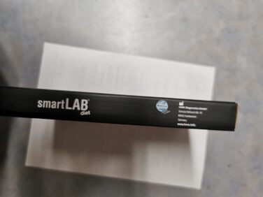 smartLAB Nutritional Analysis Scale - 5kg | Digital Food Scale with Food Nutrition Scale | Smart Kitchen Scale Diet Scale Black for Diabetics