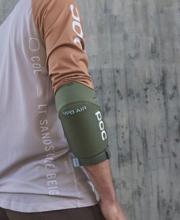 Захист ліктя POC Joint VPD Air Elbow, легкий, плоский, зелений, для трейлового катання