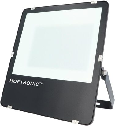 HOFTRONIC - LED Floodlight Outdoor 200W 32000 Lumens 160lm/W 4000K Neutral White Outdoor Floodlight Super Bright Floodlight Outdoor Spotlight 5 Year Warranty