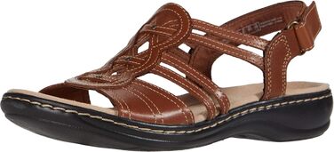 Сандалі Clarks Leisa Janna жіночі шкіряні бежеві (38 EU, вузька ширина)