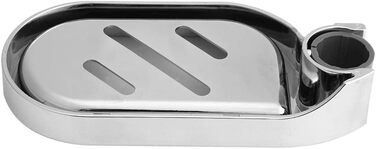 Тримач для мила Nikou на душову штангу, регульований, ABS, для душу, діаметр отвору 25 мм