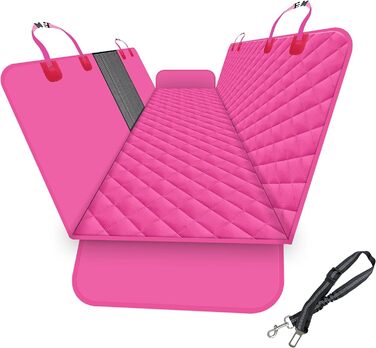 Захисний чохол на сидіння для собак, Rosa, для автомобілів, SUV та вантажівок, з сіткою, водонепроникний, з гаком для повідка