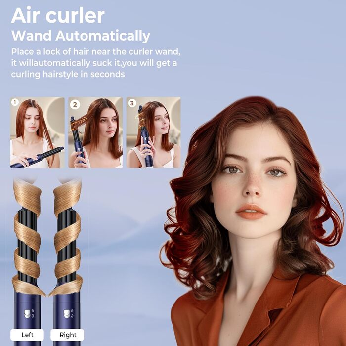 Air Styler 6-в-1: фен, щітка для локонів, випрямляч, об'єм, сушка волосся