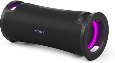 Sony ULT Field 7: Портативна Bluetooth колонка з ULT Bass Boost, 30 год автономії, Powerbank, захист від води/пилу, LED, мікрофон/гітара - Чорний