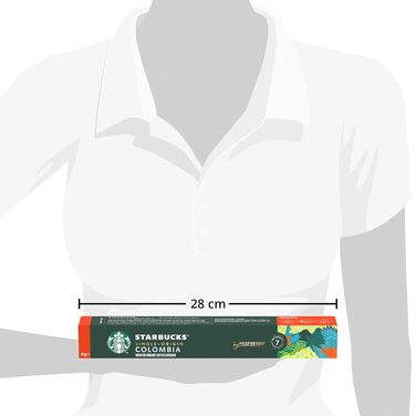 Капсули Starbucks Single-Origin Colombia в капсулах Nespresso, середнього обсмаження, 80 капсул (8 шт. по 10 шт.)