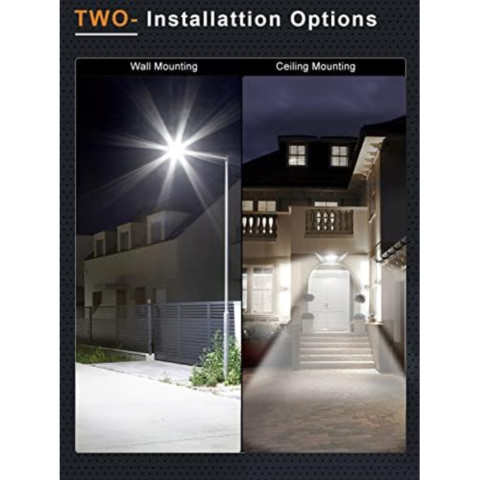 Ankishi LED Floodlight Outdoor, IP65 Waterproof, Super Bright 6500K Cool White Outdoor Light, 30000LM Outdoor Floodlight Spotlight for Sports Field, Garage, Garden, Backyard (Cool White, 4 PACK 300W)