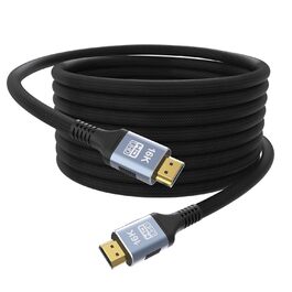 Кабель HDMI 2.2 3м: 96Gbps, 16K, 8K, 4K@240Hz, eARC, HDR10+, Dolby Atmos/Vision, HDCP 2.2, для PS5, Xbox, Soundbar, Fire TV, HDTV