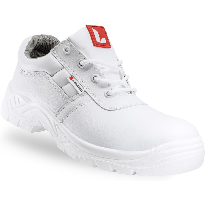 Захисні черевики Twist S2 білі, робочі черевики, кухарські черевики, розмір 42 EU