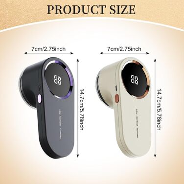 Електричний видалення ворсу 9000 об/хв бездротовий, з LCD-дисплеєм. Потужний видалення ворсу для одягу, диванів, ковдр. В комплекті захисна сітка