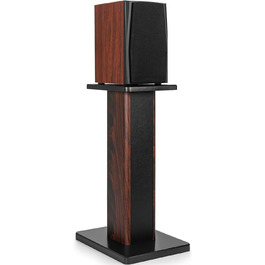 Підставка для акустики OUUTMEE 60 см (24 дюйми) з дерева – міцна підставка Hi-Fi для домашнього кінотеатру, універсальний тримач для акустичних систем для книжкових полиць з пісочною засипкою (2 шт.)