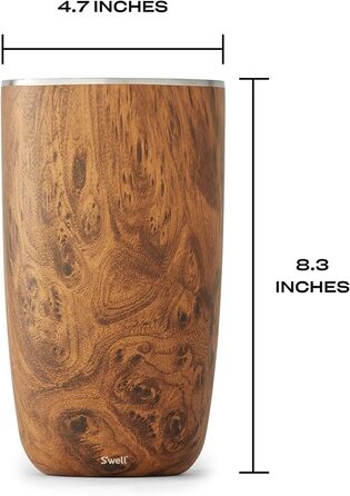 Охолоджувач для вина S'well - Теак (750 мл)