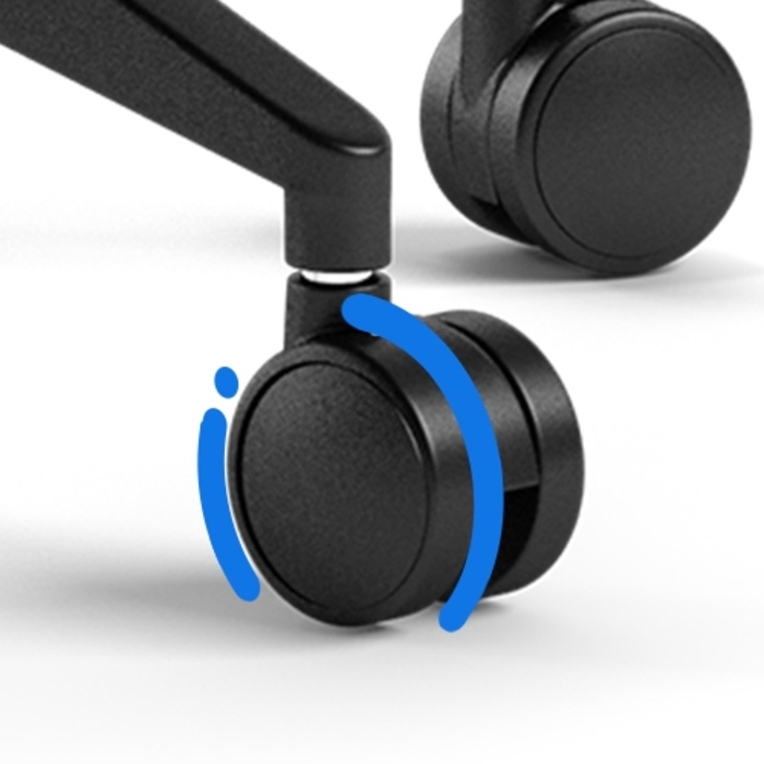 Офісне крісло обертове Sense7, чорне