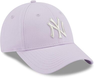 Шапка New Era New York Yankees з помпоном для жінок (один розмір, фіолетовий)