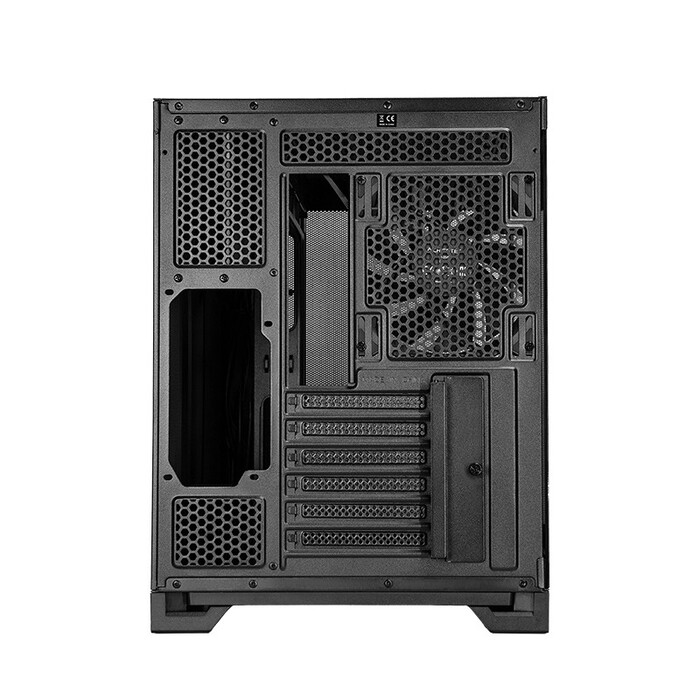 Корпус Chieftec VISIO AIR GM-30B-M-OP ATX, чорний, з вікном, без блоку живлення