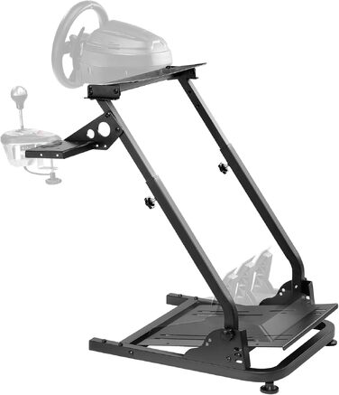 Складаний стійка-держак для керма Grefinity для Logitech G29/G920/G923, Thrustmaster T300RS/T150/TX, Fanatec, PXN — регульована висота (56–78 см), вуглецева сталь