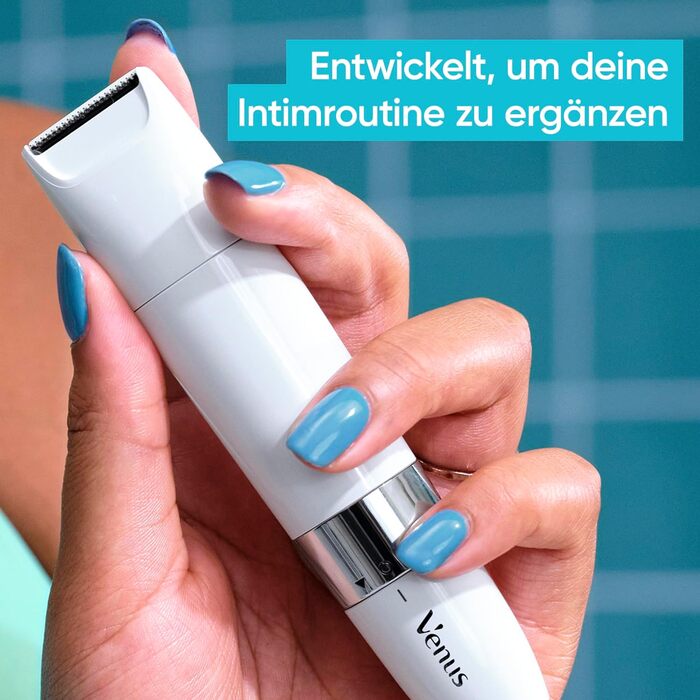 Жіноча бритва Gillette Venus для зони бікіні з 5 змінними лезами, тример для депіляції інтимних зон, захист від подразнень