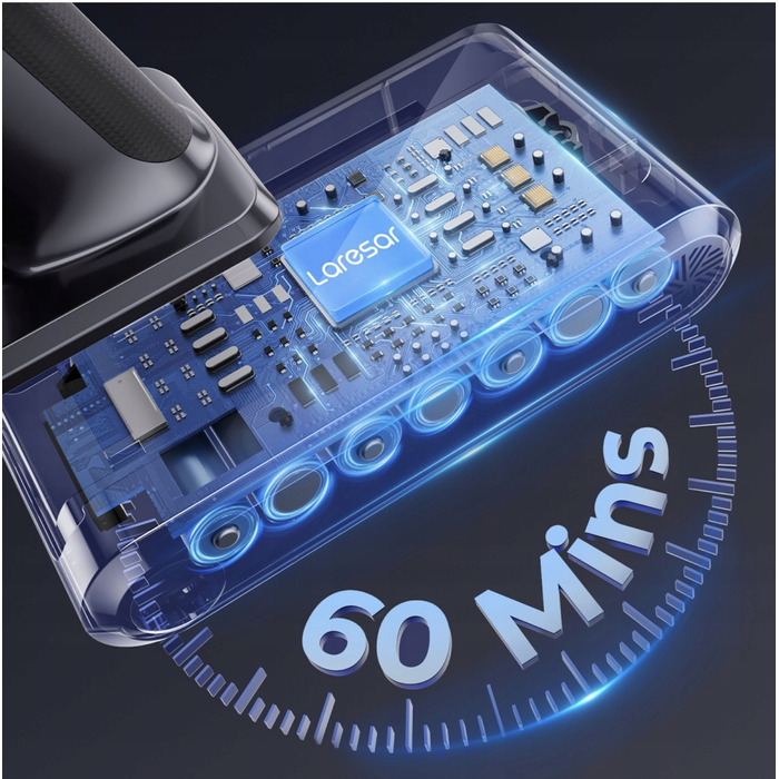 Вертикальний пилотяг Laresar ELITE V8 2025, червоний