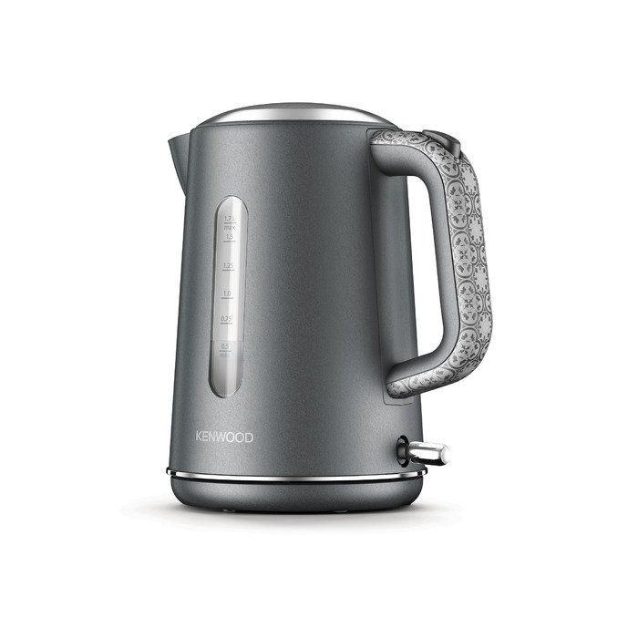 Електричний чайник Kenwood ZJP04, 2200 Вт, 1,7 л, сріблястий/сірий