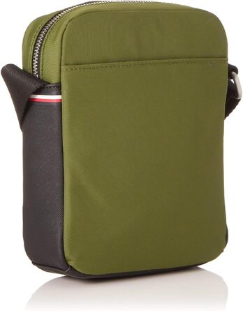 Чоловіча сумка-месенджер Tommy Hilfiger Elevated Nylon Mini Reporter (AM0AM10944), зелена (Mentor Green)