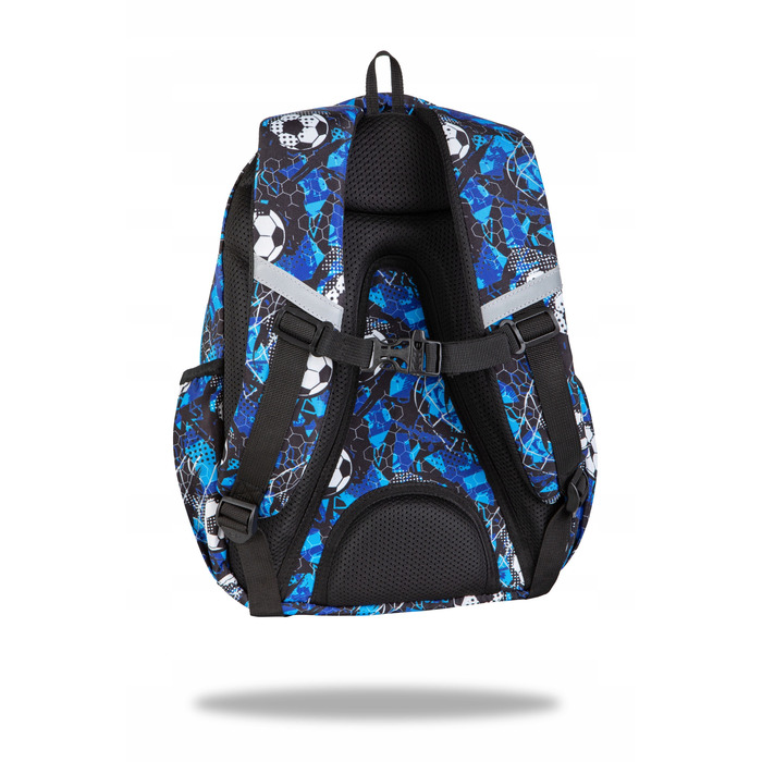 Багатовідсінковий шкільний рюкзак CoolPack (білий, чорний, синій), 21 л