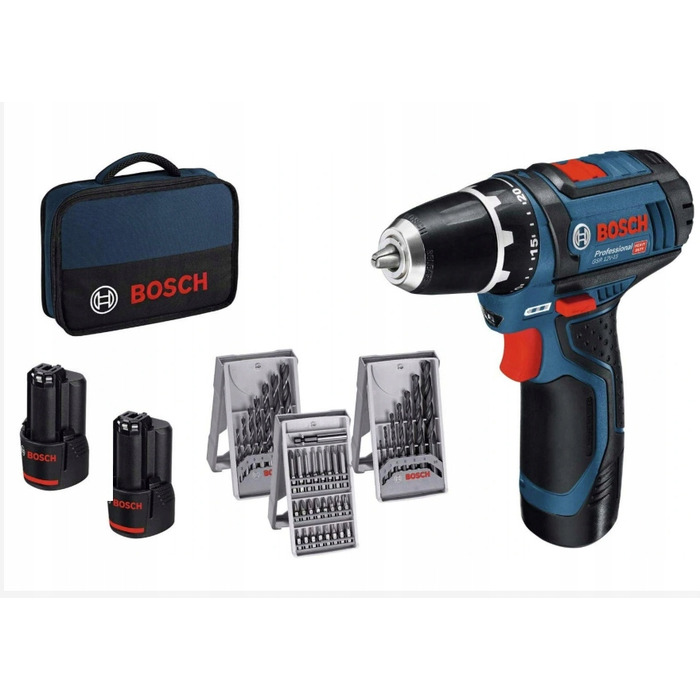 Акумуляторний шуруповерт Bosch 12 V 2,00 Ah з безщітковим двигуном