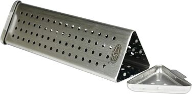 Kingsford Stainless Steel Smoker Box for Grill | Smoker Box for All Grills | Durable Grill Accessory | Easy Way to Turn Any Grill into a BBQ Smoker (Triangle)