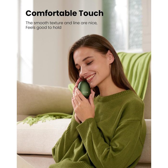 Електричні грілки для рук Gaiatop (2 шт.), магнітні, 3 режими нагріву, портативні, для активного відпочинку та подарунків