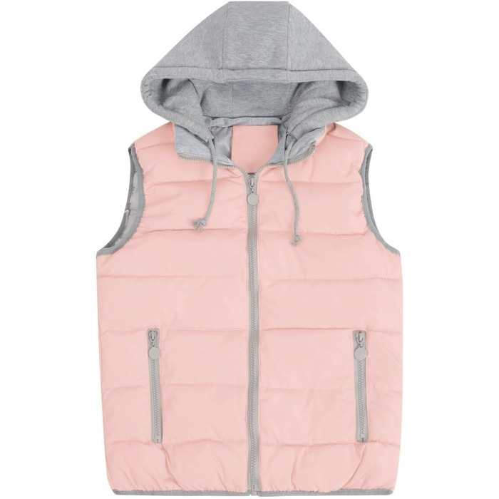 Жіноча степкова жилетка YYNUDA з капюшоном, легка, тепла, рожева, для активного відпочинку