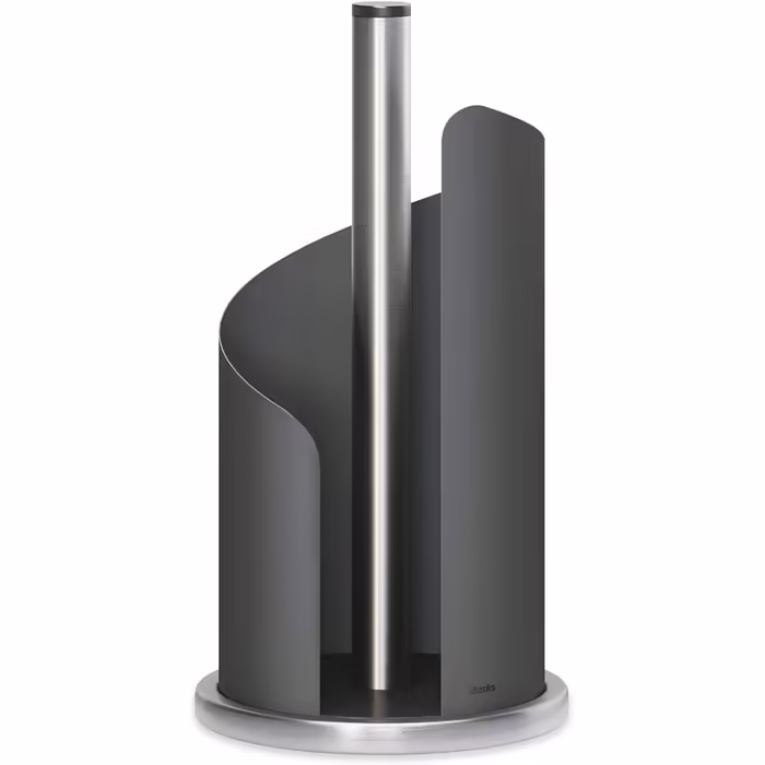 stardis Stainless Steel Kitchen Towel Holder, Roll Holder for Kitchen Towel, Standing Holder, Dark Grey Matt Anthracite