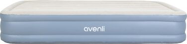 Надувний матрац Avenli для 1 особи, самонадувний, 191x99x33 см, з вбудованим насосом, для кемпінгу та дому