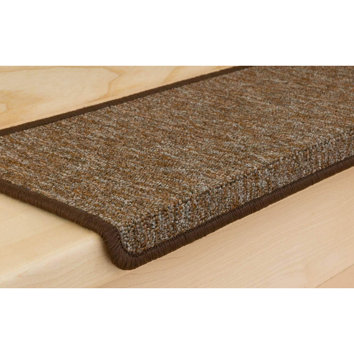 Kettelservice-Metzker Rambo Step Mats in a 15-Piece Value Pack, Half-Round, Brown