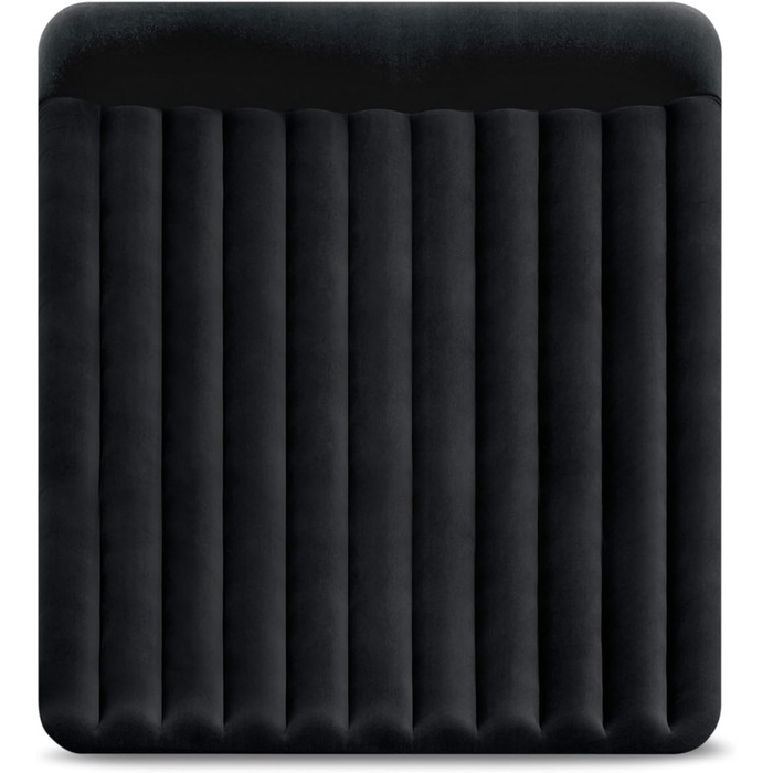 Надувний матрац Intex Dura Beam Pillow Rest King 182x203x25 см чорний (без насоса)
