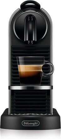 Капсульна кавомашина Nespresso De'Longhi CitiZ Platinum EN220.T, 4 розміри чашок, 19 бар, 1260 Вт, титановий колір