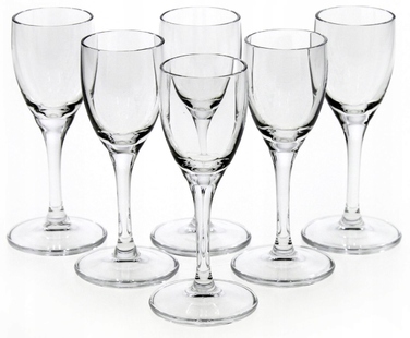 Набір стопок для горілки Krosno Mixology 35 мл, 9956 (6 шт.)