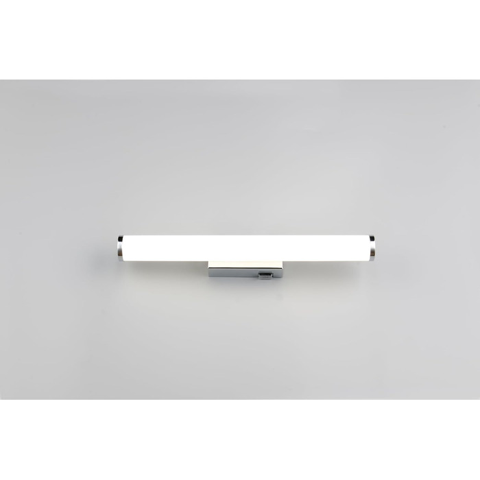 Trio Leuchten LED Bathroom Wall Light Mattimo 283274106, Metal Chrome, White Plastic, 4.3 Watt LED