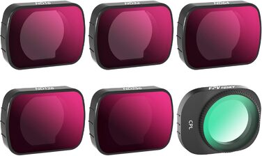 Набір ND фільтрів для DJI Mini 4 Pro | FPVtosky Mini 4 Pro | CPL, ND16, ND32, ND64, ND128, ND256