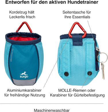 Kurgo Go Stuff-It - Фурнітура для ласощів для собак, 11 см, Червоний