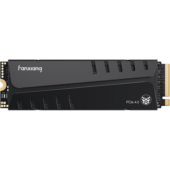 SSD накопичувач Fanxiang M2 2TB NVMe PCIe 4.0 з радіатором - 7400 МБ/с, 6800 МБ/с, для геймінгу та відеомонтажу