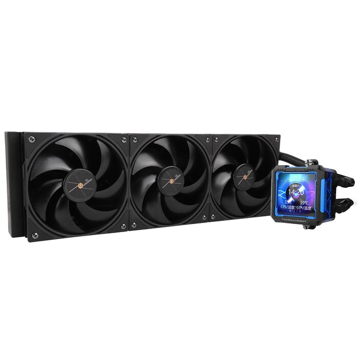 Система рідинного охолодження процесора Thermalright FW PRO 360 ARGB Black, 360мм, IPS LCD-дисплей 2.73
