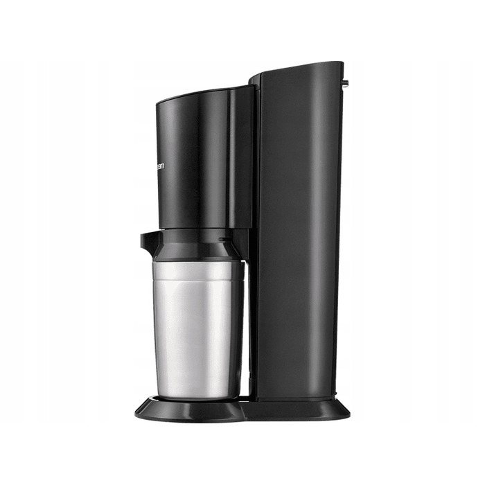 Сифон для газування води SodaStream Crystal 3.0, сріблястий, з балоном CO2