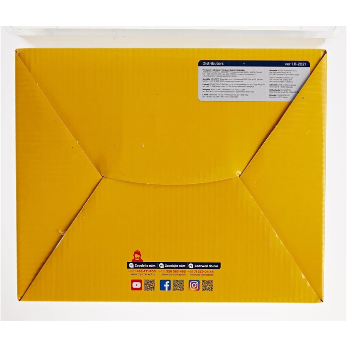 Електричний чайник Concept RK2391, 1.7 л, білий з візерунком