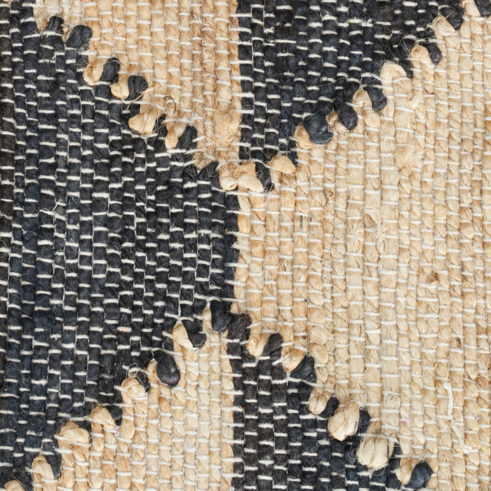Relaxdays Runner Rug with Zigzag Pattern, 70 x 140 cm